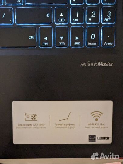 Ноутбук asus