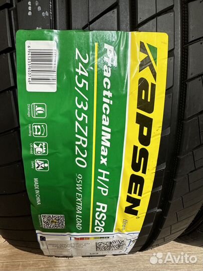 Kapsen RS26 Practical Max HP 245/35 R20 95W