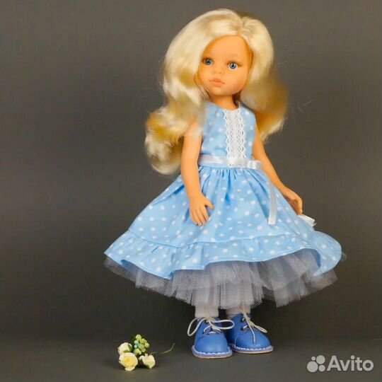 Платье для куклы Паола Рейна 32см