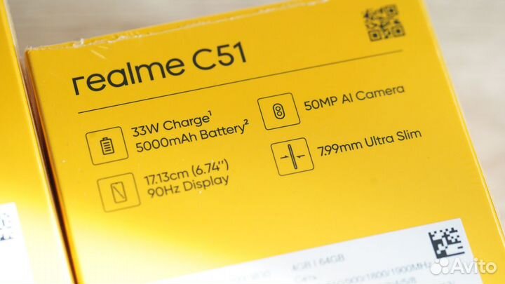 realme C51, 4/64 ГБ