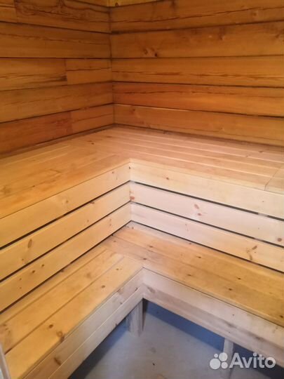 Русская баня на дровах