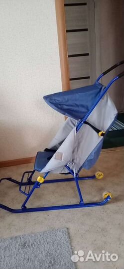 Санки коляска ника