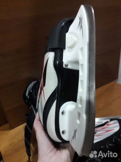 Коньки хоккейные раздвижные 32-35 размер