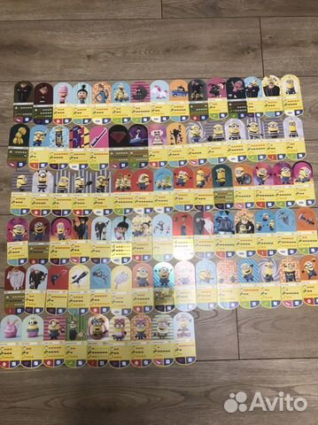 Карточки Миньоны