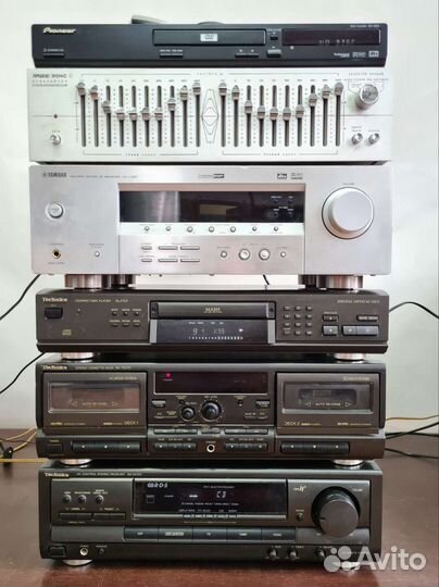 Ресиверы Плееры Yamaha Pioneer Technics Прибой