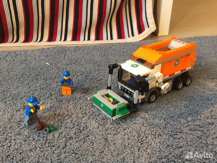 Лего набор мусоровоз, номер 60118
