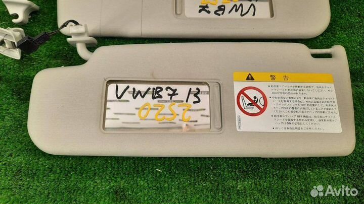 Солнцезащитные козырьки Volkswagen Passat B7 1.4