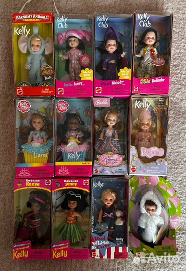 Barbie Kelly Club and Friends малыши Келли и друзь