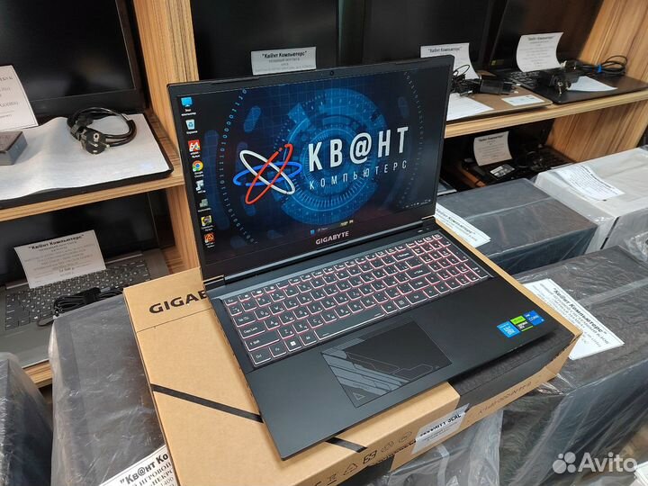 Новый игровой ноутбук Core i5 12500H + RTX 4050