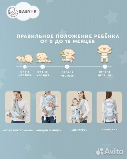 Эргорюкзак новый