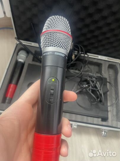 Shure beta 87- микрофон Микрофоны и радиосистемы