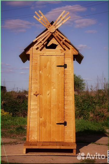 Дачный туалет с установкой HME557