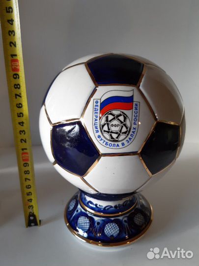 Футбольные мячи Гжель с надписью