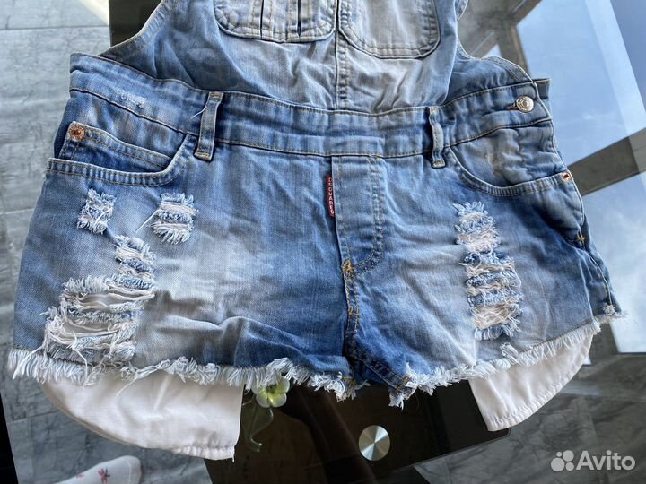 Джинсовый комбензон