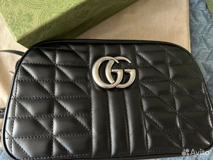 Сумка кросс боди gucci GG marmont оригинал