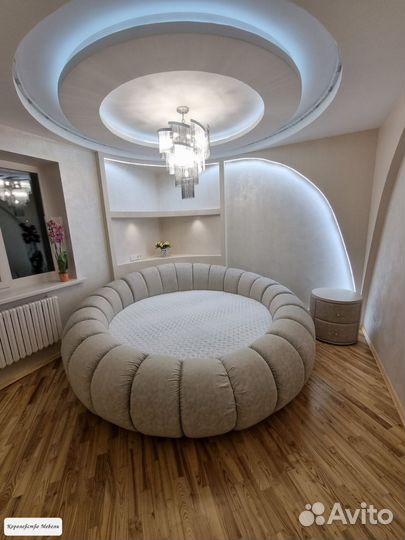 Круглая кровать