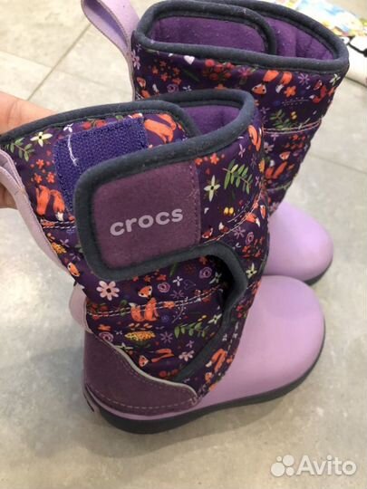 Сноубутсы сапоги crocs