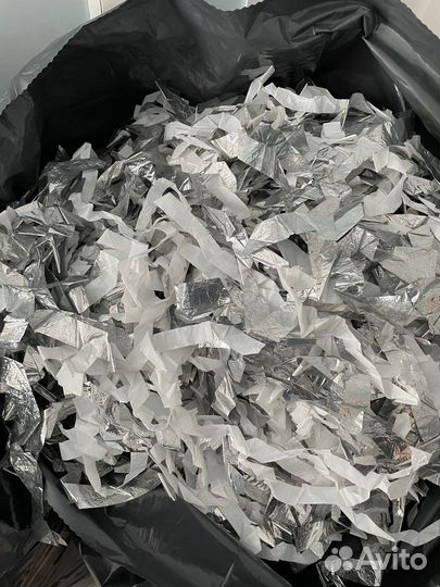 Сребряная дискотека, бумажное шоу, ленточки