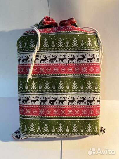 Сканди набор в мешочке полотенце и скатерть