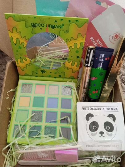 Косметика набор бьюти бокс маски патчи