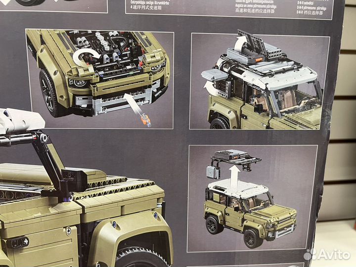 Конструктор Land Rover Lego Technic 19080