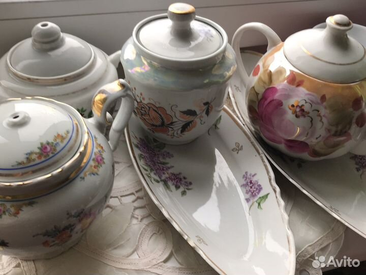 Фарфоровая посуда СССР kahla винтаж