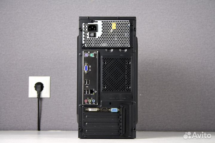 Игровой пк Core i3-3220 + RX 550 + SSD