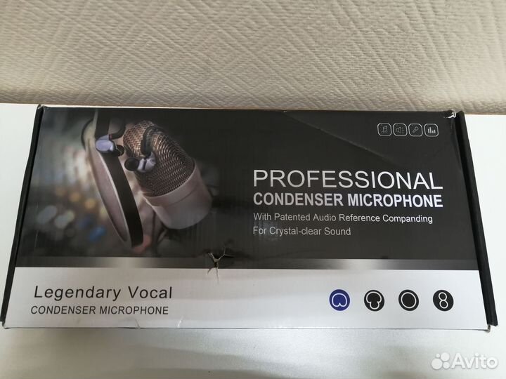 Микрофон с держателем 