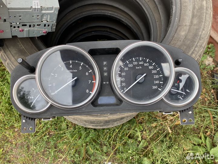 Приборная панель mazda 6 автомат