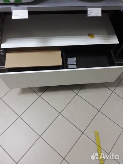 Подставка под тв Alteza TV-33110 белый мат