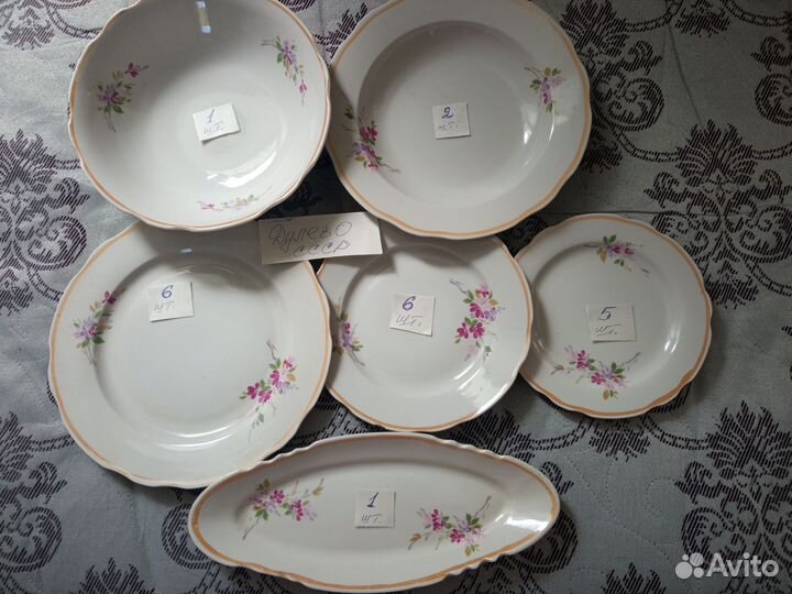 Столовый сервиз СССР