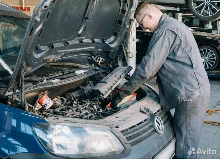 Volkswagen Click Ослабло крепление поршня