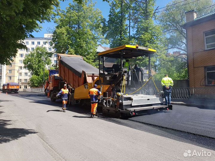 Асфальтирование,благоустройство,тротуарная плитка