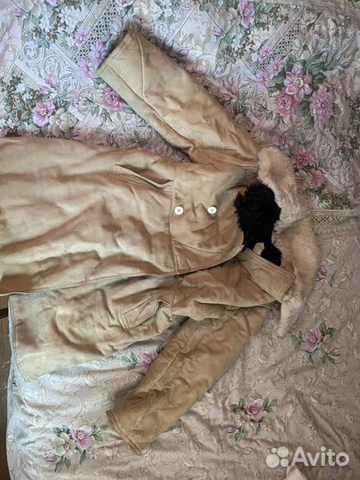 Тулуп натуральный СССР новый