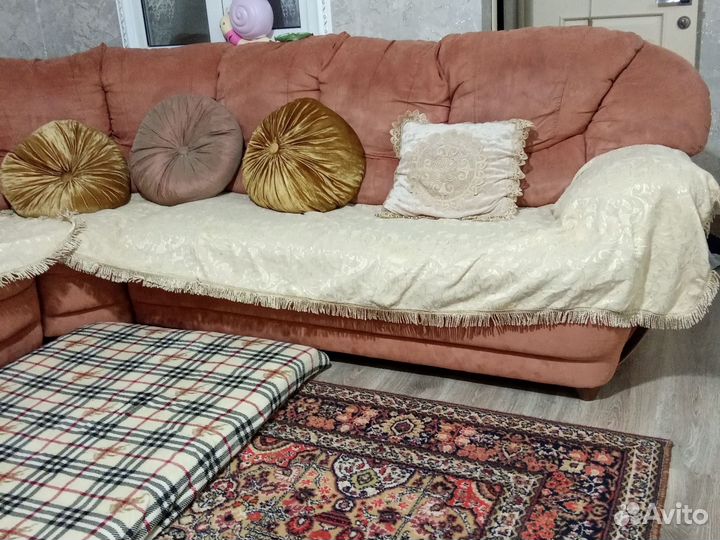 Покрывало на диван и два кресла