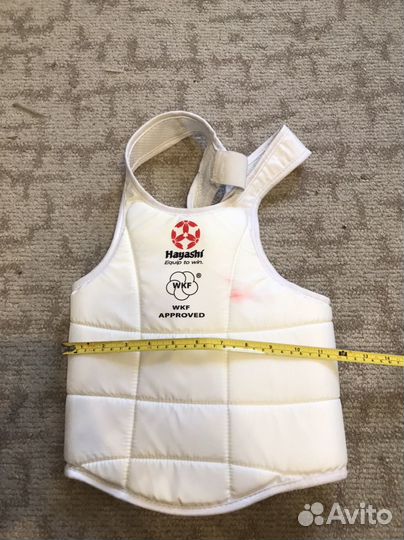 Защита корпуса жилет для карате размер s