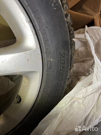 Колеса зимние шипованные 205/55/R16 для Nissan