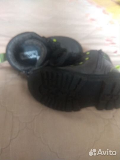 Ботинки для мальчика 26 размер утеплённые