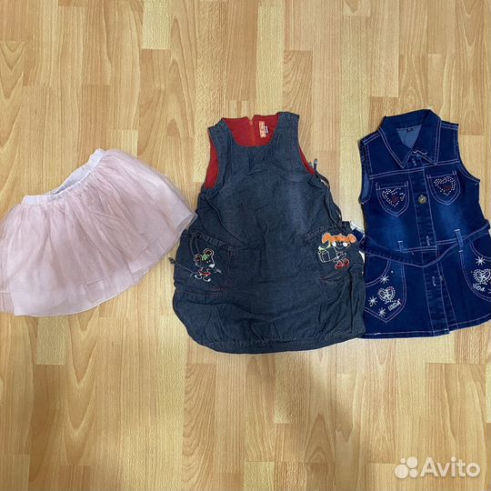 Одежда для девочки 1-2 года