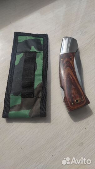 Нож складной с чехлом