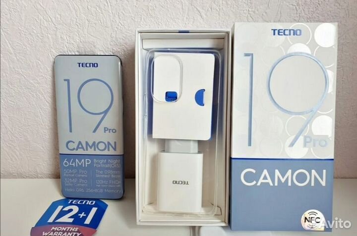 TECNO Camon 19 Pro, 8/128 ГБ