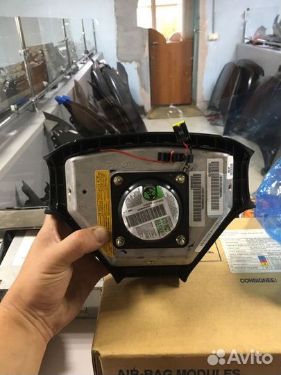 Подушка безопасности в руль хундай гетц