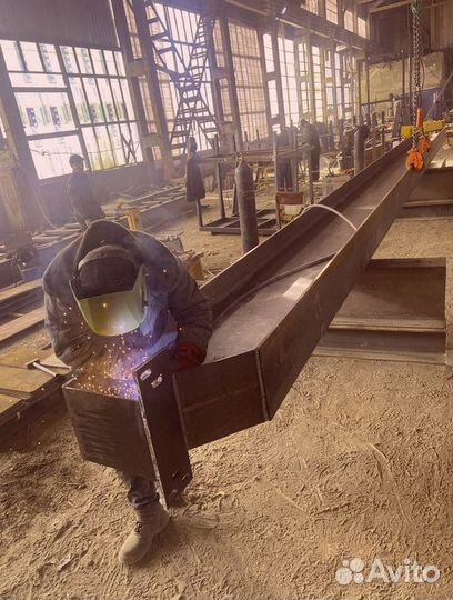 Мостовая кран балка опорная 5 т, ширина 4,14м пролет 19