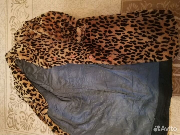 Леопардовая шуба
