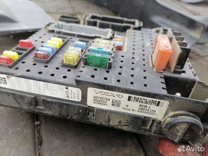 Блоки предохранителей вольво s60 5 г 2.5