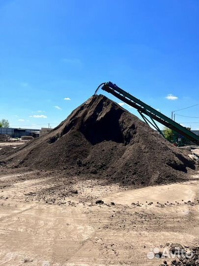 Плодородный грунт открытый - очищенный для огорода