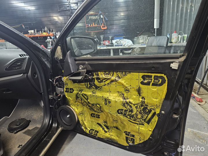 Шумолизоляция дверей