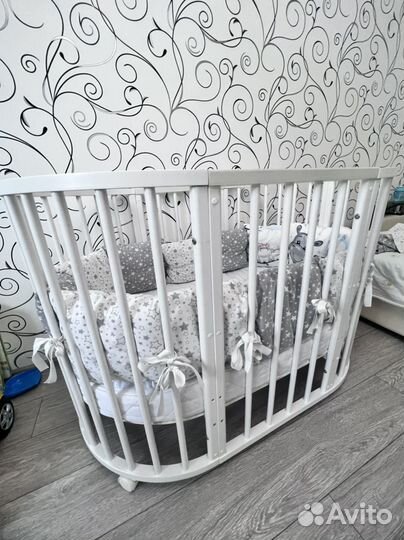 Детская кроватка трансформер 7 в 1