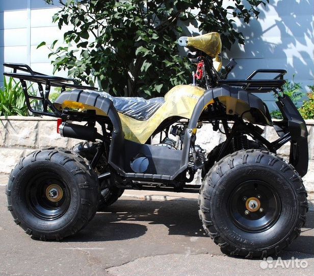 Квадроцикл Avantis Hunter 8 125 кубов желтый