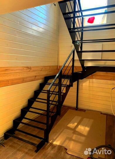 Облицовка бетонных лестниц